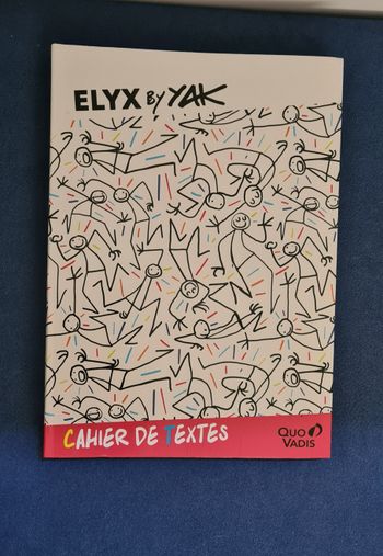 Cahier de texte Quo Vadis - Elyx by YAK - neuf