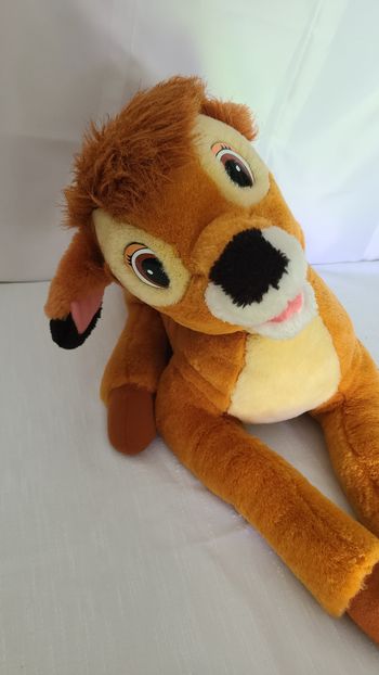 Vintage Peluche BAMBI WALT DISNEY range pyjama JEMINI 40 cm