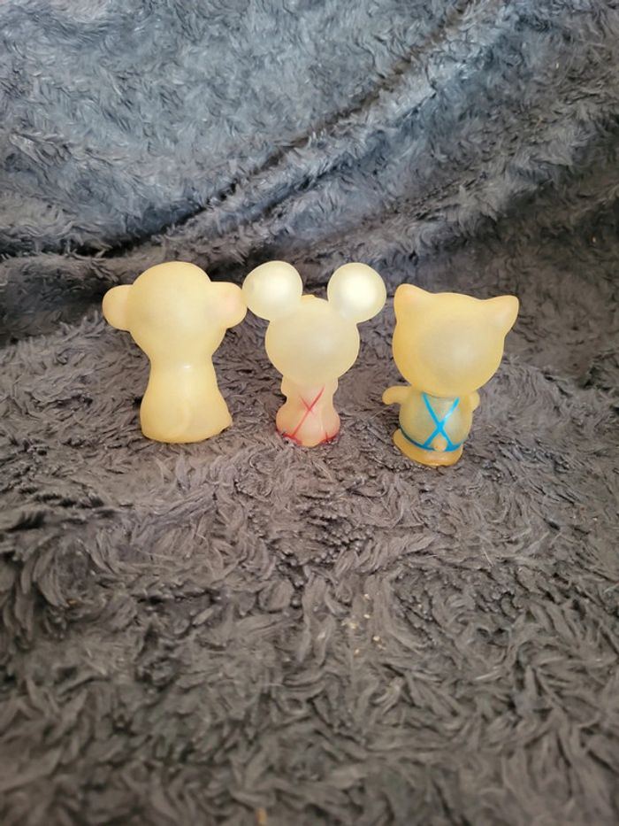 Lot de figurines vintage phosphorescent - photo numéro 2
