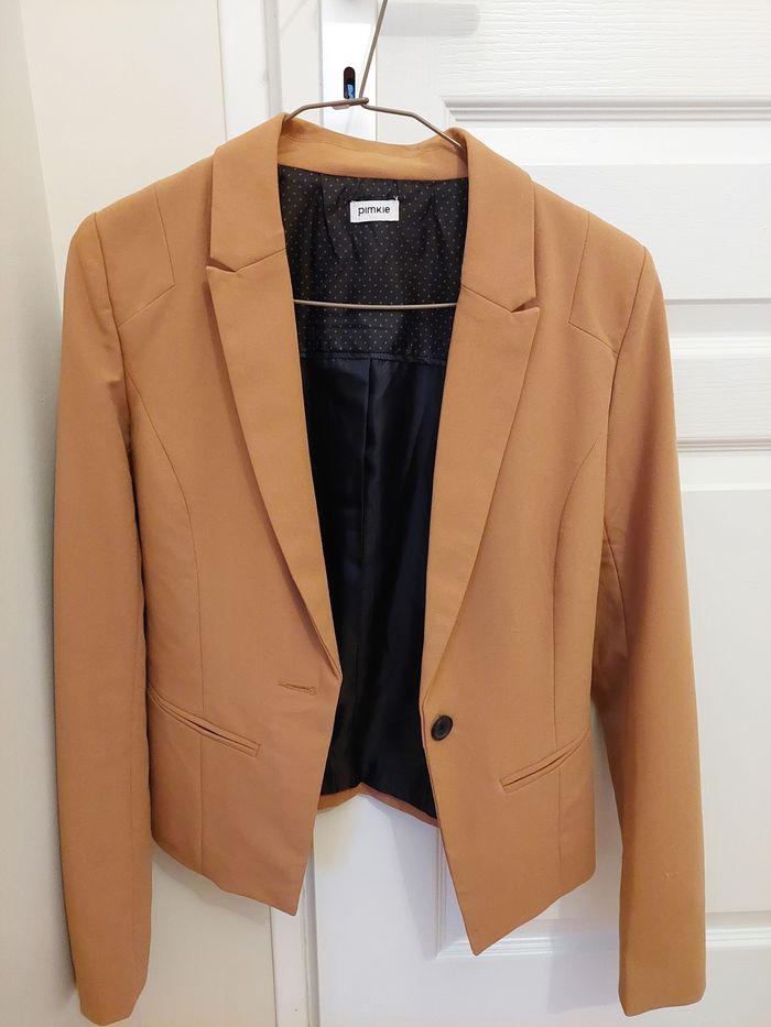blazer camel