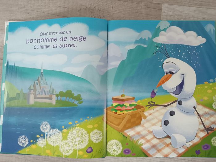Livre la reine des neiges Olaf - photo numéro 3