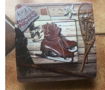 Interrupteur déco montagne