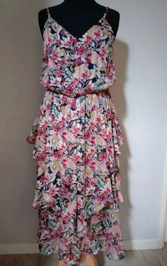 Robe longue bretelles fines taille S - photo numéro 4