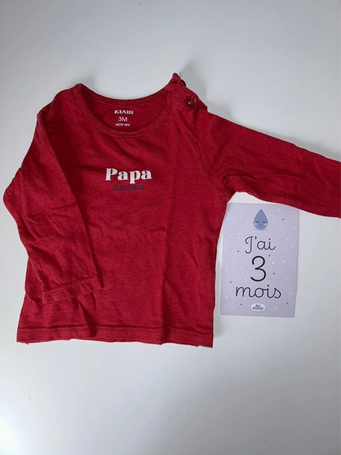 Tee shirt 3 mois