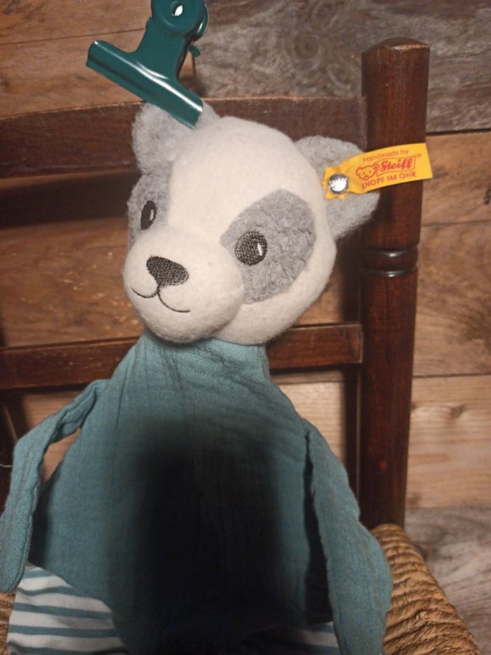 Doudou steiff paco le panda tbe - photo numéro 3