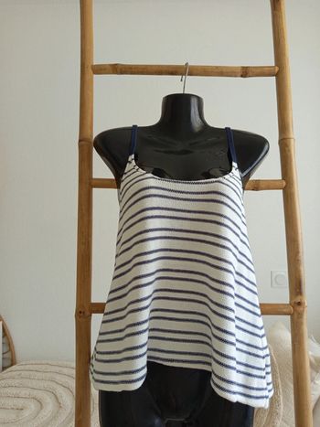 Débardeur marinière Bizzbee taille L