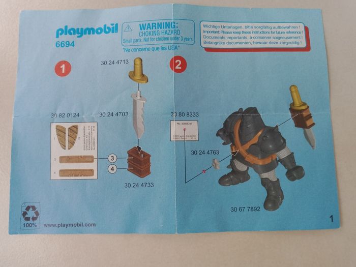Playmobil Super 4 le Colosse noir - photo numéro 7