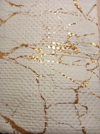 Parrure de lit couvre lit boutis