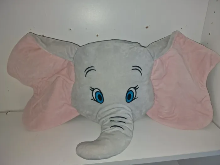 Peluche tête Dumbo - photo numéro 2
