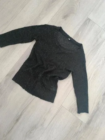 Pull en maille fin avec paillettes 36