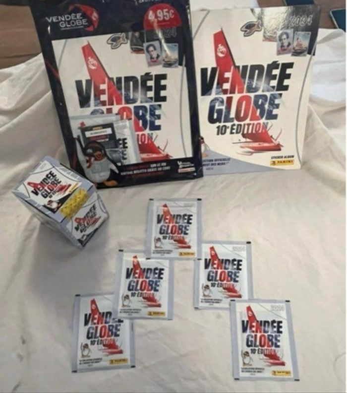 Kit panini stickers Vendée Globe 2024 neufs scellés