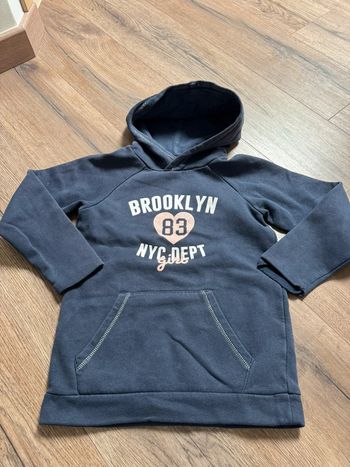 Robe sweat à capuche 7/8 ans tex