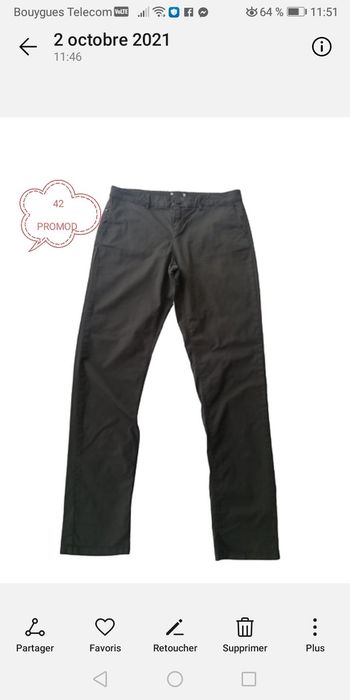 Pantalon femme 42
