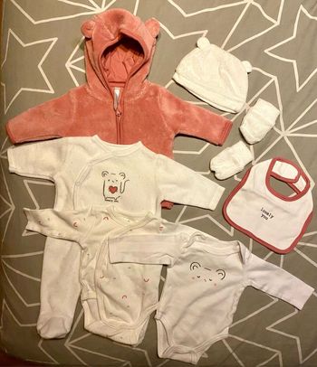 Lot vêtements bébé 1 mois