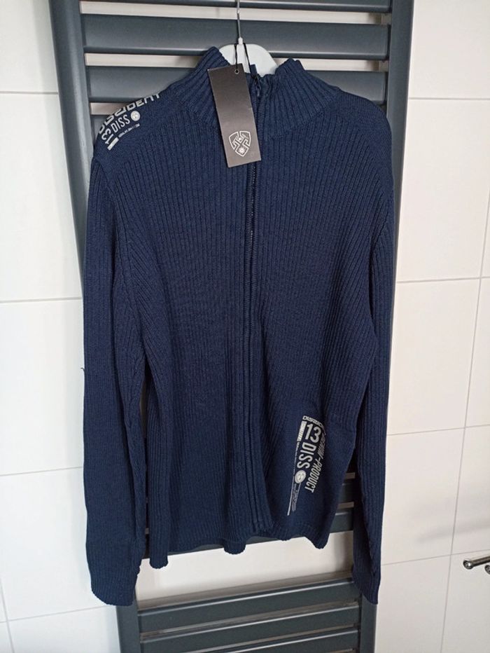 Gilet homme marine taille l