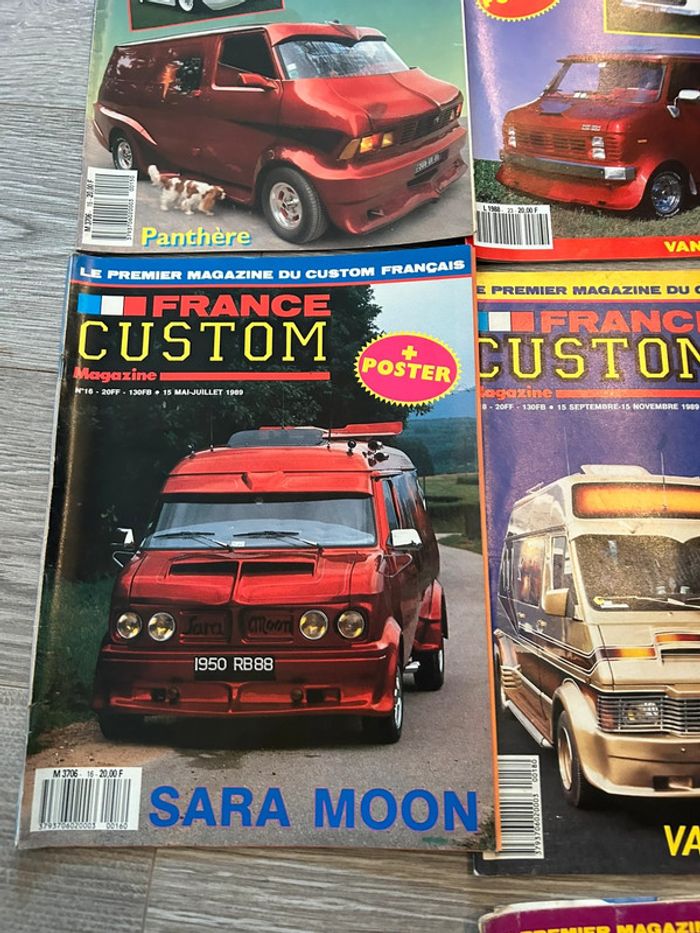 Lot 11 magazines France Custom Vintage - photo numéro 4