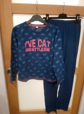 Pyjama long deux pièces - Fille 9/10 ans
