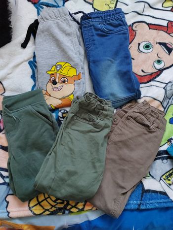Lot de 5 pantalons 4 ans