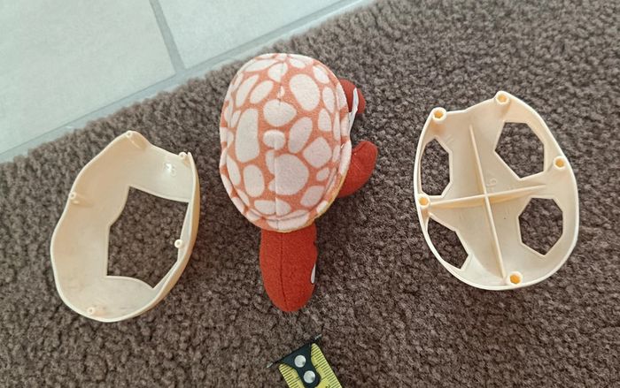 Peluche oeuf 1998 tortue - photo numéro 2