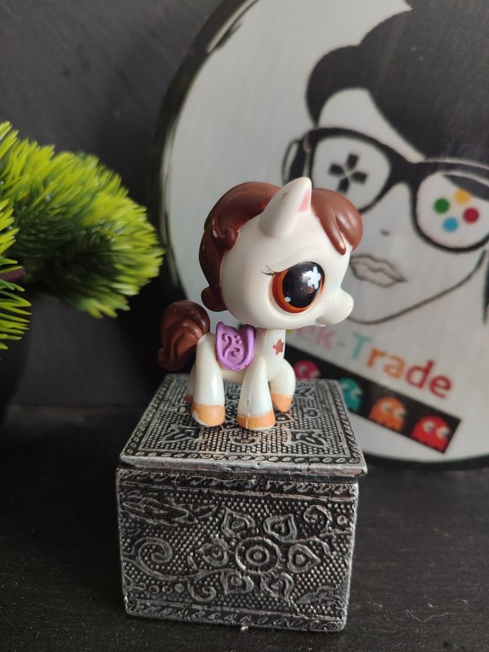 Lps00188 my Littlest Petshop LPS Pet Shop Hasbro horse cheval 578 - photo numéro 5