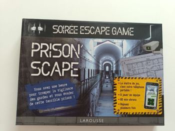 Jeu de société "PRISON'SCAPE"