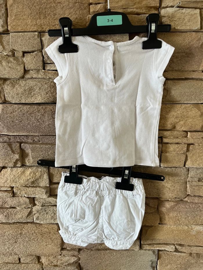 Ensemble short et t-shirt 3 mois - photo numéro 4