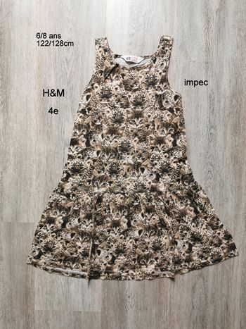 Robe 👗 h&m imprimé chat 🐱