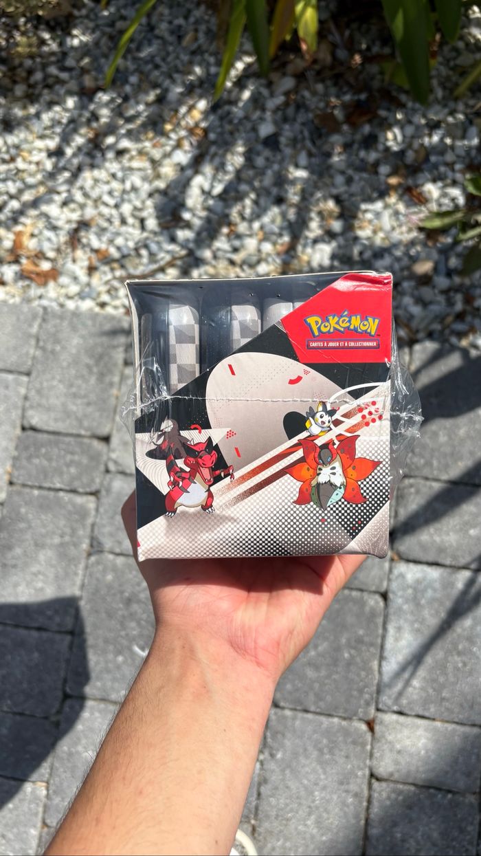 Pokémon Display Mini tins - Foudre Noire et Flamme Blanche - EV10.5 - photo numéro 2