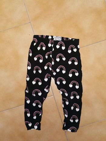 Legging arc en ciel 9mois