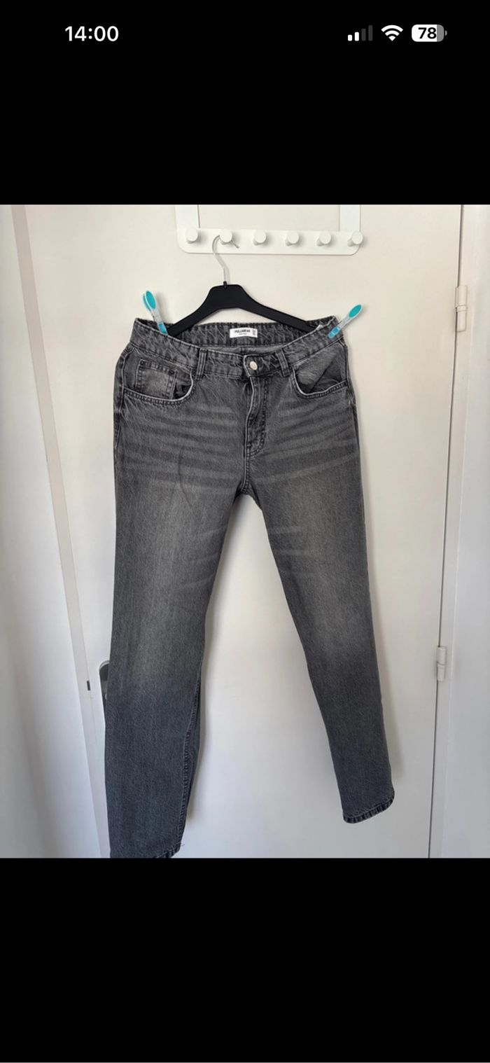 Jean gris taille 42 Pull&Bear