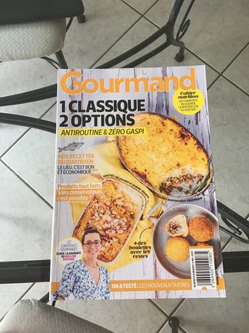 Livre de cuisine gourmand