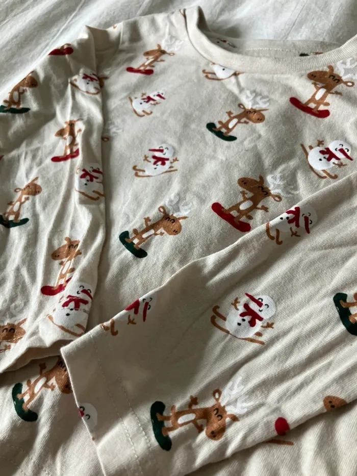 T-shirt à manches longues de Noël - photo numéro 2