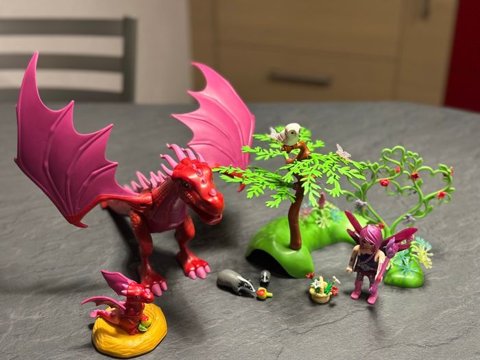 Playmobils fairies dragon - photo numéro 2