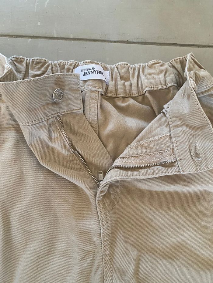 Pantalon cargo Jennyfer beige taille 36 - photo numéro 6