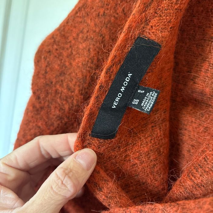 Pull réversible rouille VERO MODA - photo numéro 3