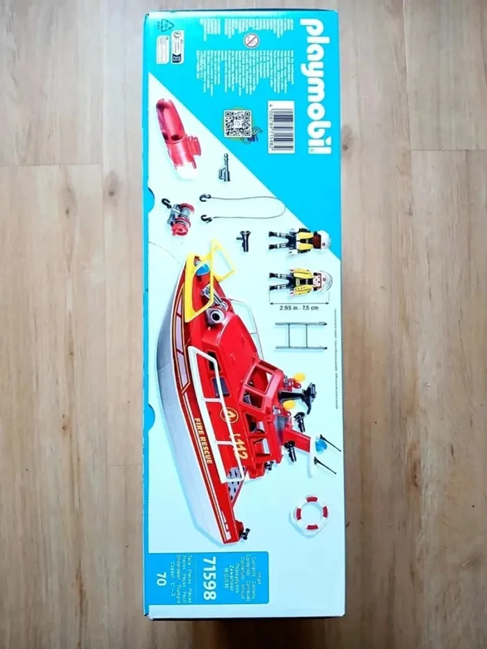 Playmobil 71598 Bateau de Sauvetage et Pompiers - Action Heroes - photo numéro 6