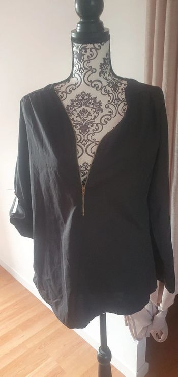 Blouse manches retroussables