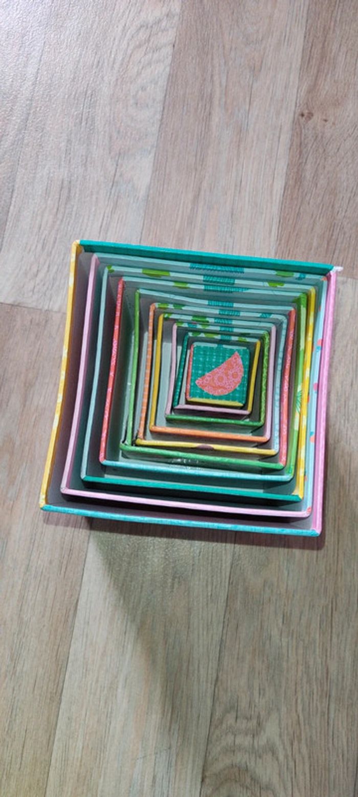 Cubes à empiler Djeco - photo numéro 2