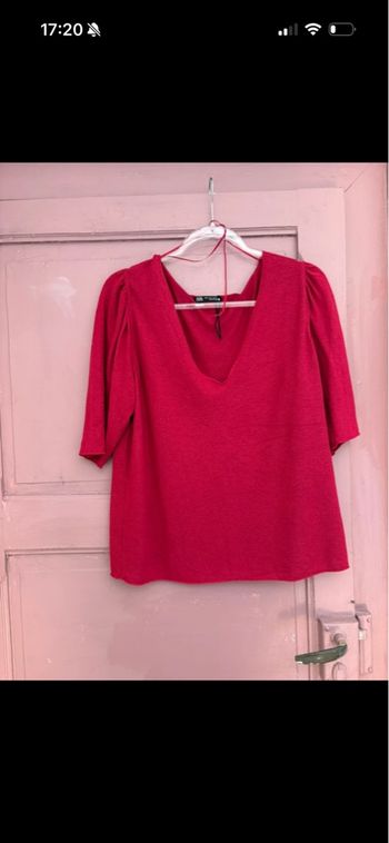 Pull/ haut fushia 