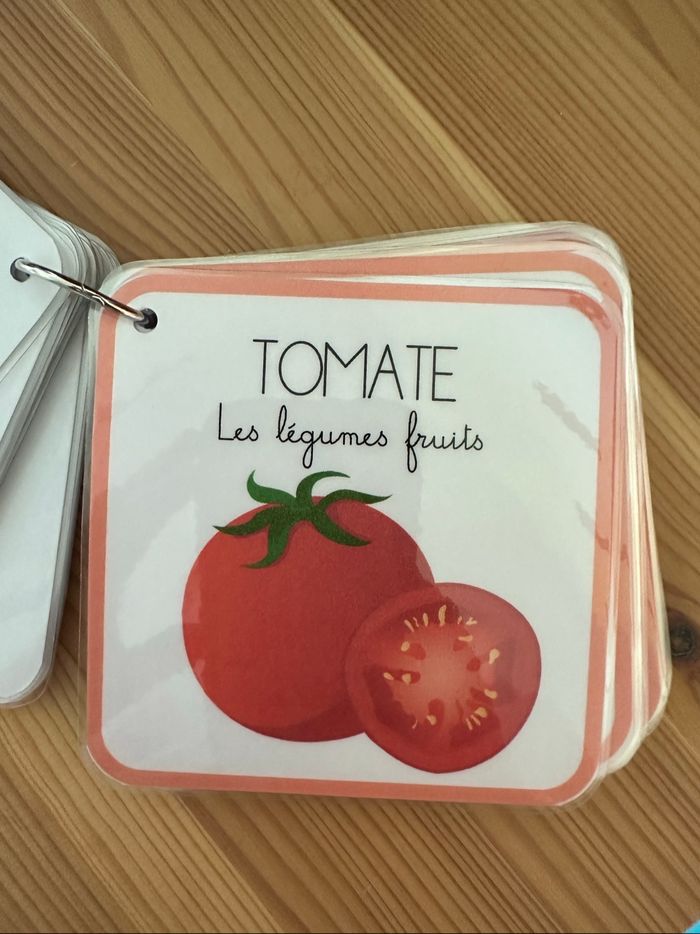Cartes flash - les fruits et légumes - photo numéro 4