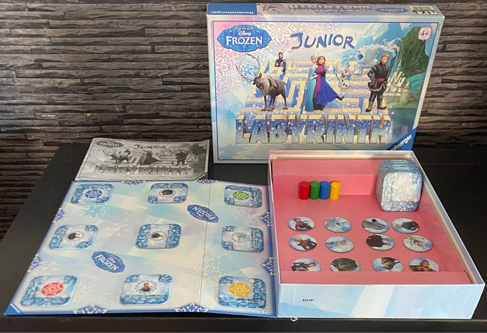 Jeu labyrinthe junior Reine des neiges dès 4 ans Ravensburger