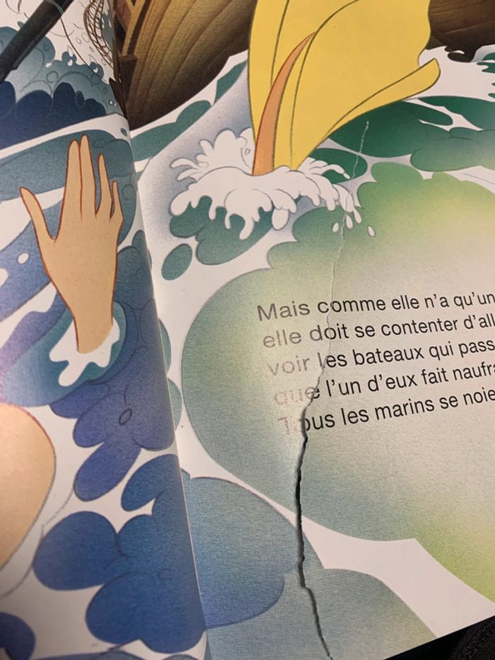 Livre enfant - Grand et gros livre 253 pages - Dix Contes Merveilleux - La petite sirène, Pinocchio. - photo numéro 14