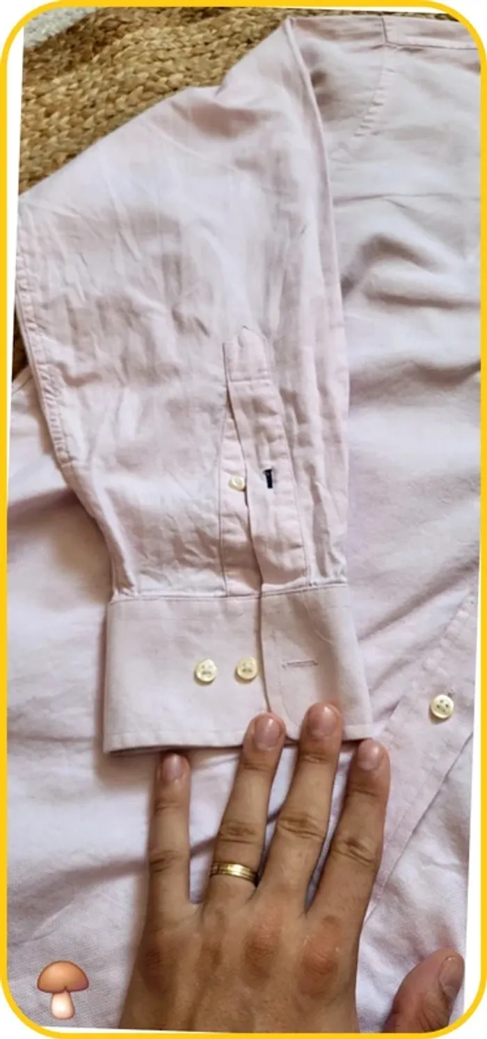Chemise Tommy Hilfiger Homme XL rose – état satisfaisant - photo numéro 3