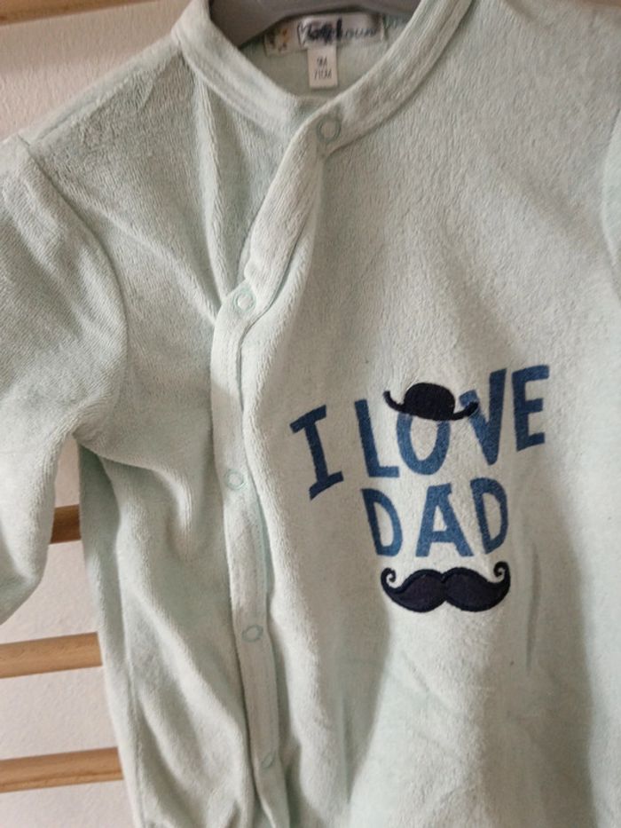 Pyjamas kitchoun i love dad - photo numéro 3