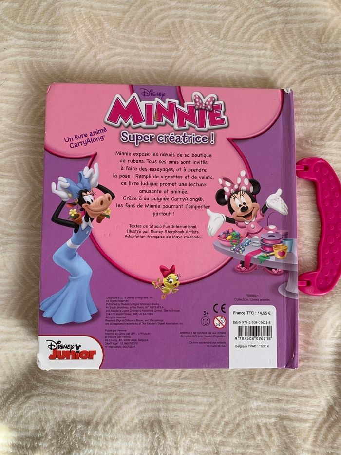 Minnie super créatrice livre à volets - photo numéro 7