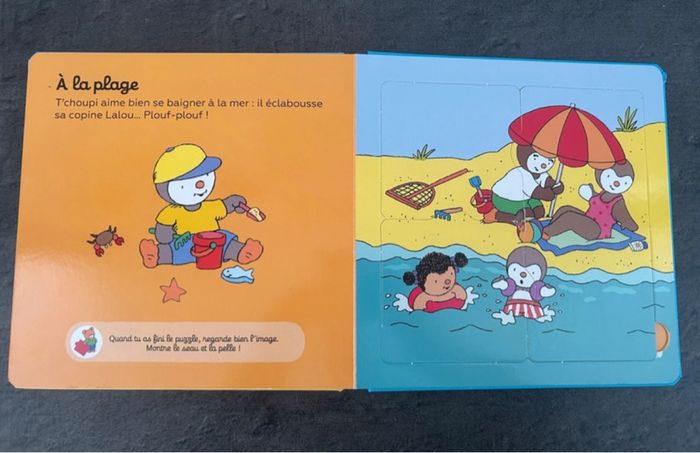 Livre puzzle Tchoupi - photo numéro 3