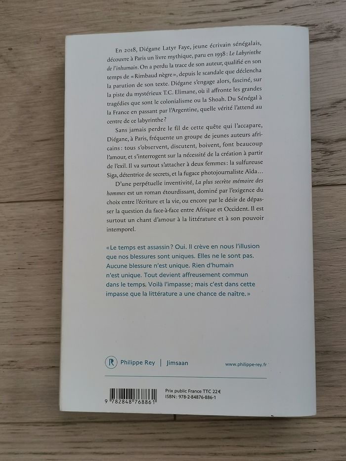 La plus secrète mémoire des hommes - photo numéro 2