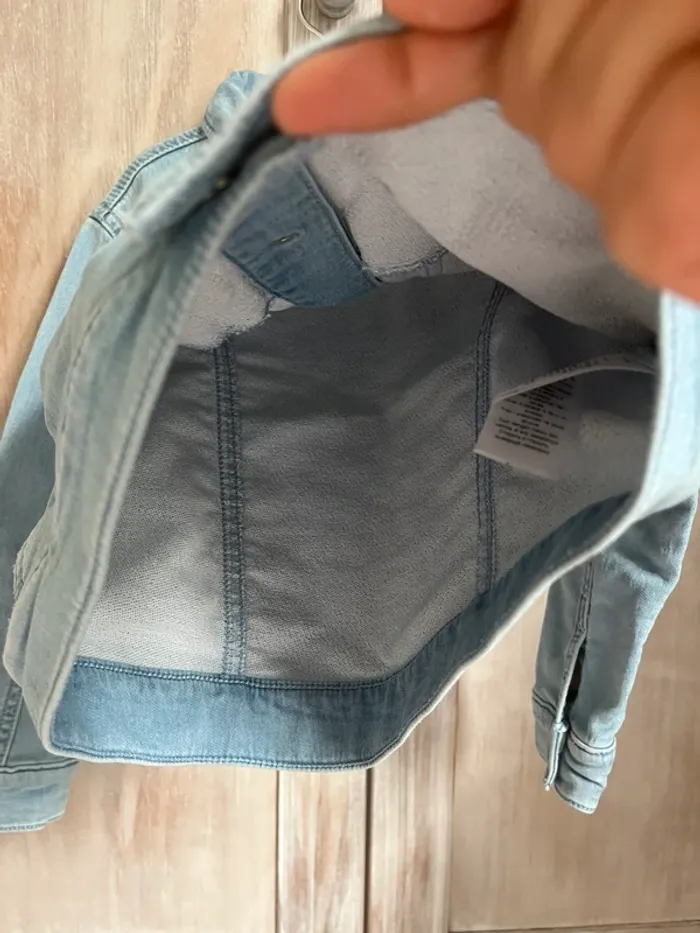 Veste jean souple t. 4 ans - photo numéro 5