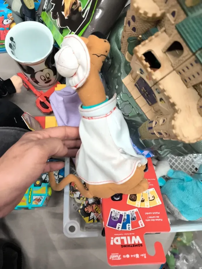 Scooby Scooby-doo Doo mystery machine diaporama peluche plush stuffed vintage vtg - photo numéro 12