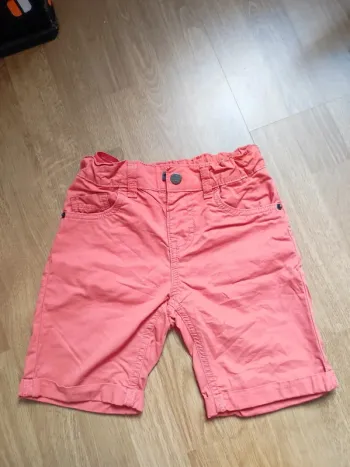 Short orange 8 ans Gémo